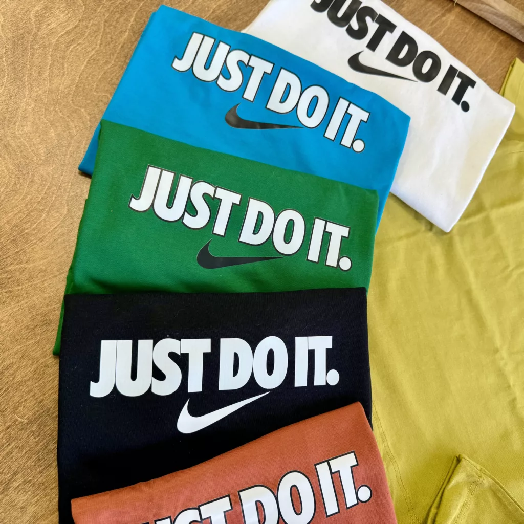 تیشرت تک نایک just do it سایز 50،55 کد 6124
