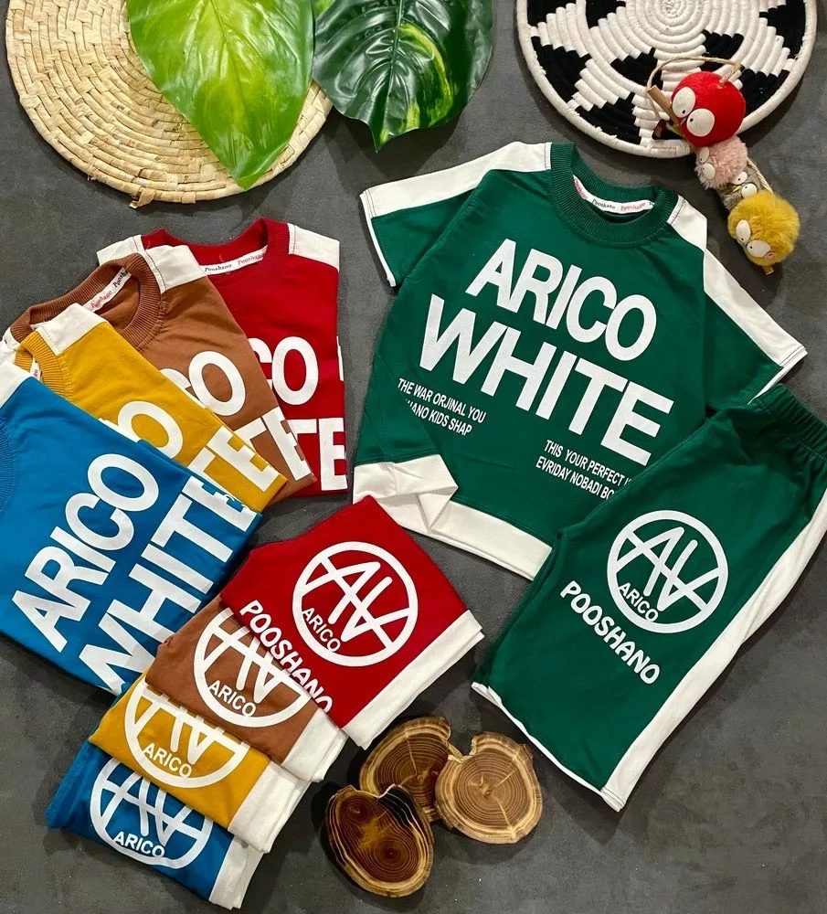 تیشرت شلوارک ARICO سایز 40 تا 55 کد 6202