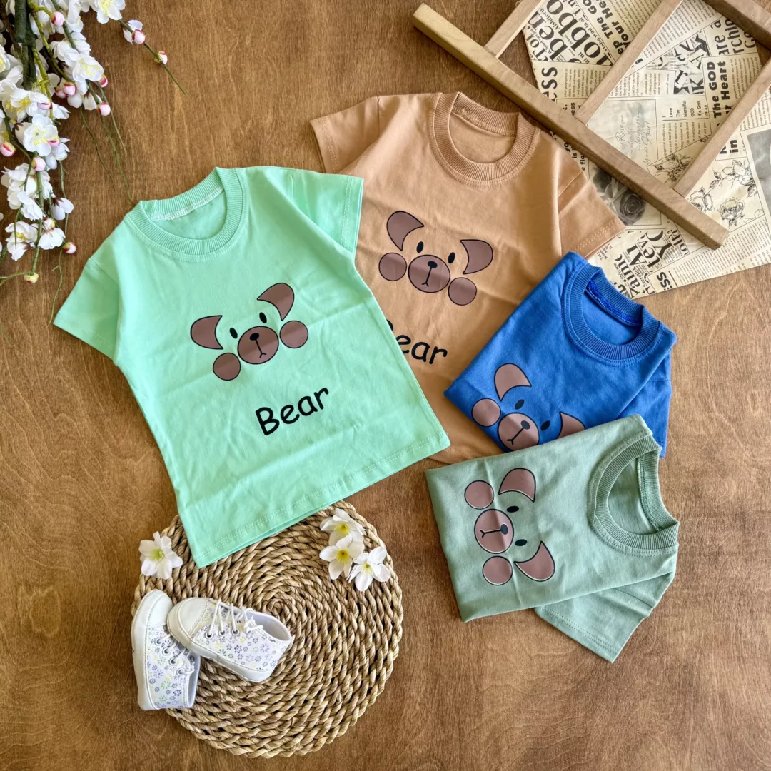 تیشرت تک خرس Bear سایز 35 تا 45 کد 6158