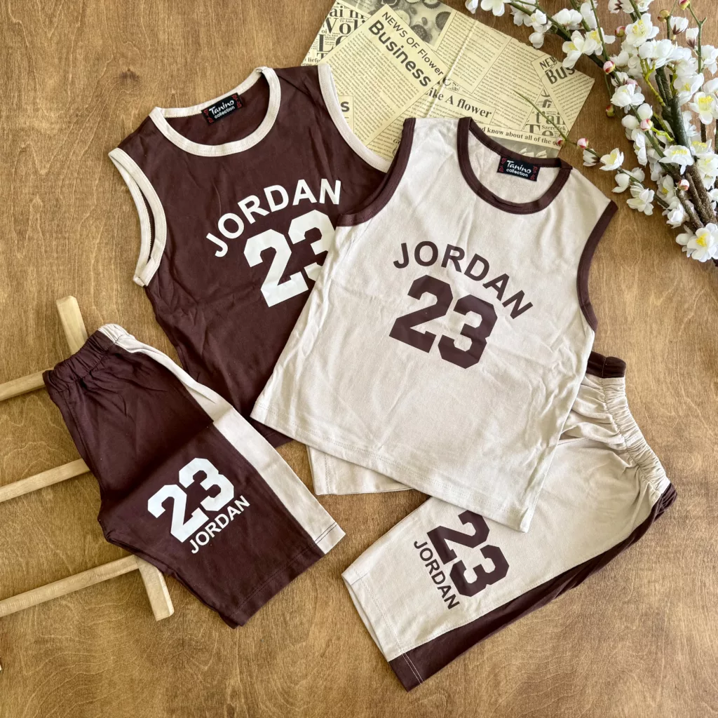 تاپ شلوارک جردن 23 سایز 45،50 کد 6182