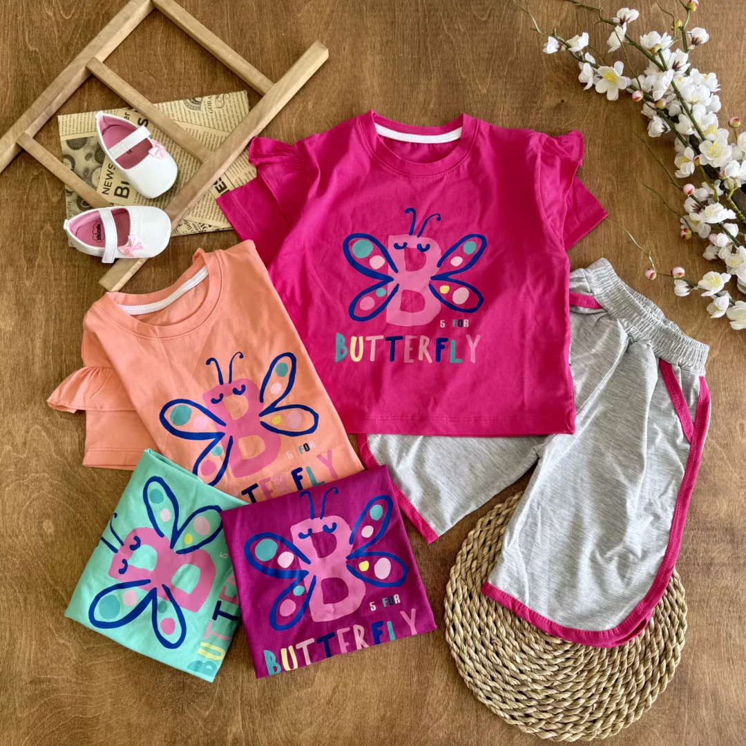 کراپ شلوارک پروانه Butterfly سایز 50،55 کد 6186