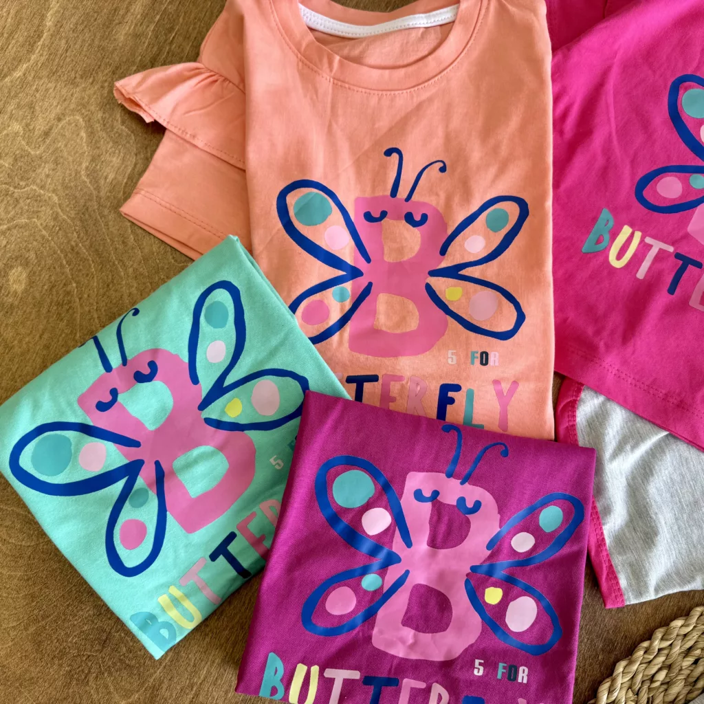 کراپ شلوارک پروانه Butterfly سایز 50،55 کد 6186