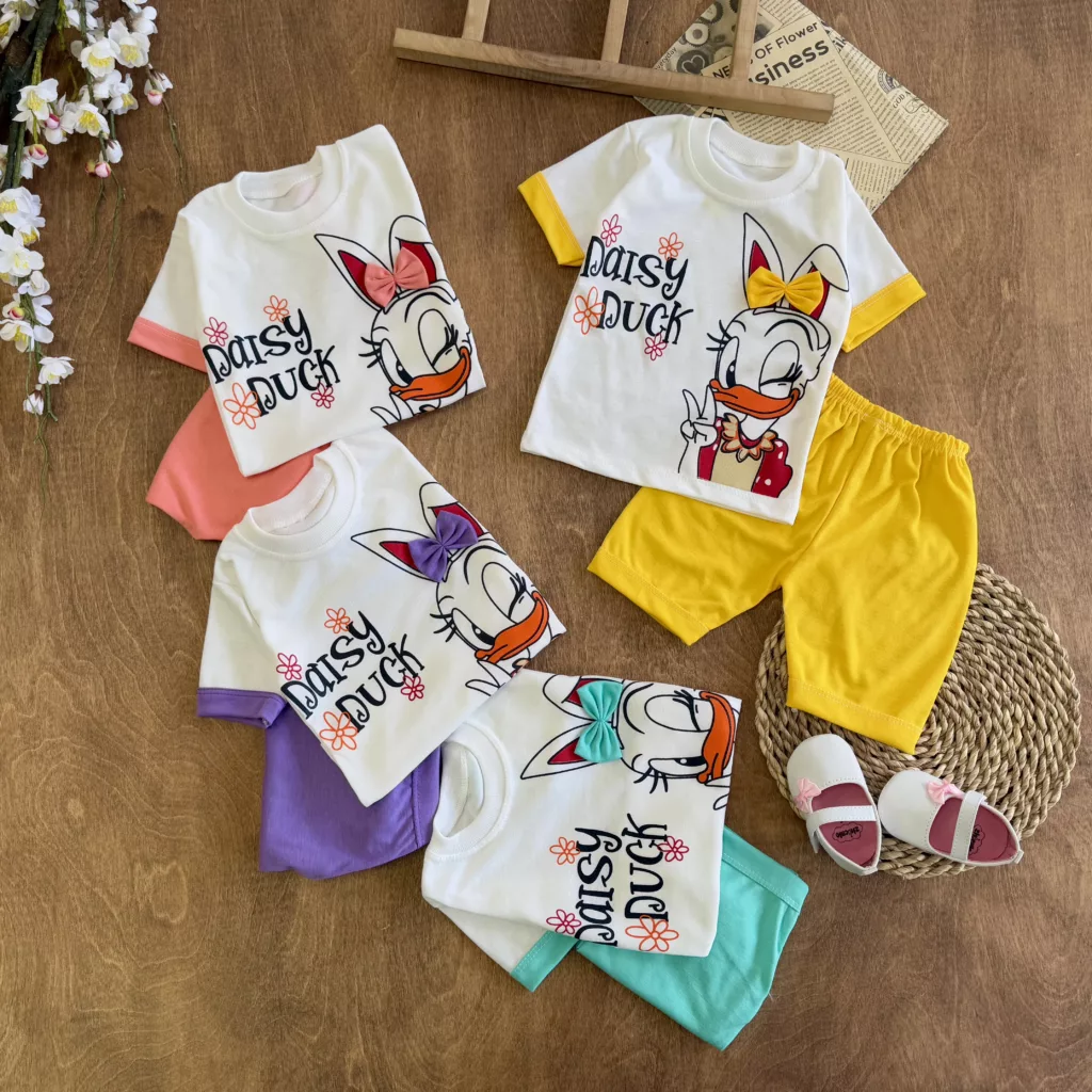 تیشرت شلوارک اردک پاپیونی Daisy Duck کد 6263
