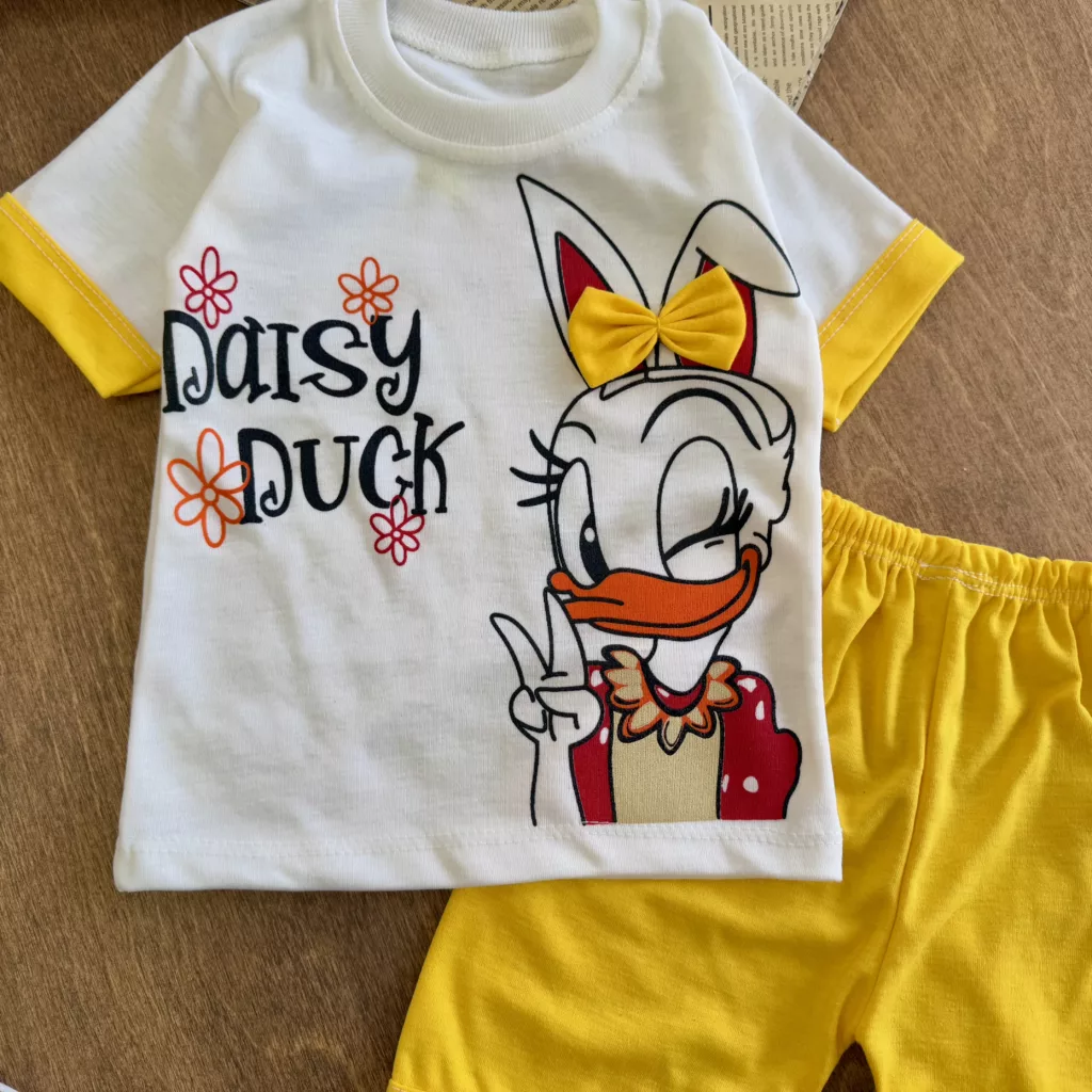 تیشرت شلوارک اردک پاپیونی Daisy Duck کد 6263