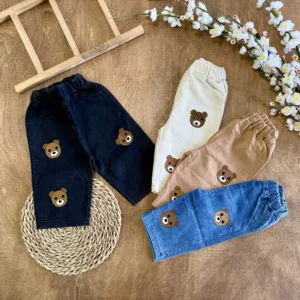 شلوارک لی خرس تدی سایز 50 تا 60 کد 4580