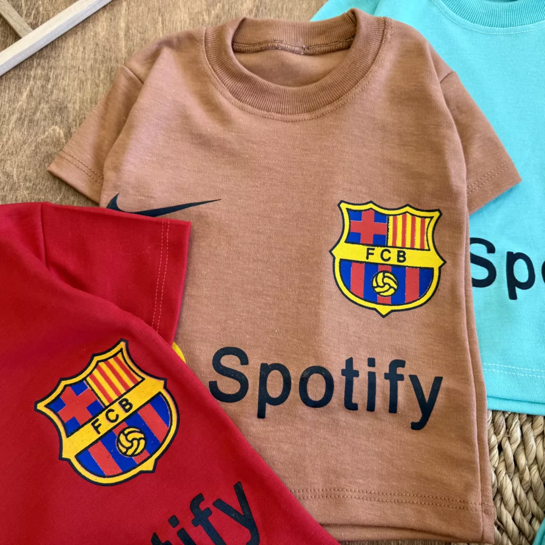 تیشرت شلوارک spotify سایز ۴ تا ۶ کد 6499