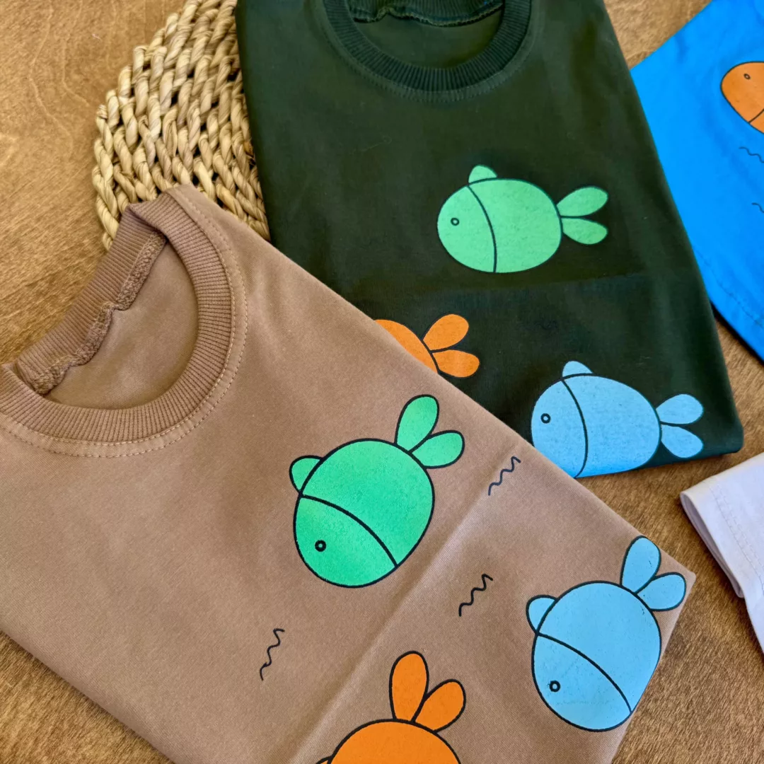 تیشرت تک سه ماهی سایز 35 تا 45 کد 5939