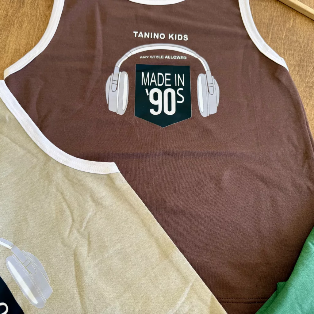 تاپ شلوارک پنبه هدفون MADE IN 90S سایز 50،55 کد 6519