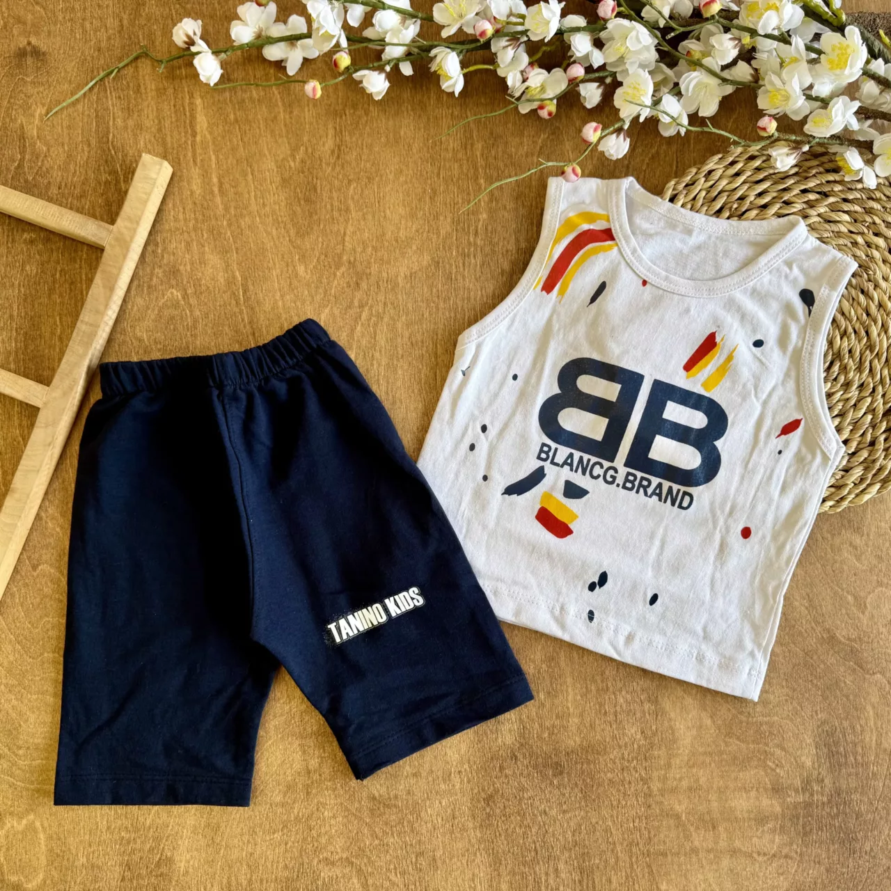 تاپ شلوارک BB Blancg سایز 35 تا 45 کد 6638