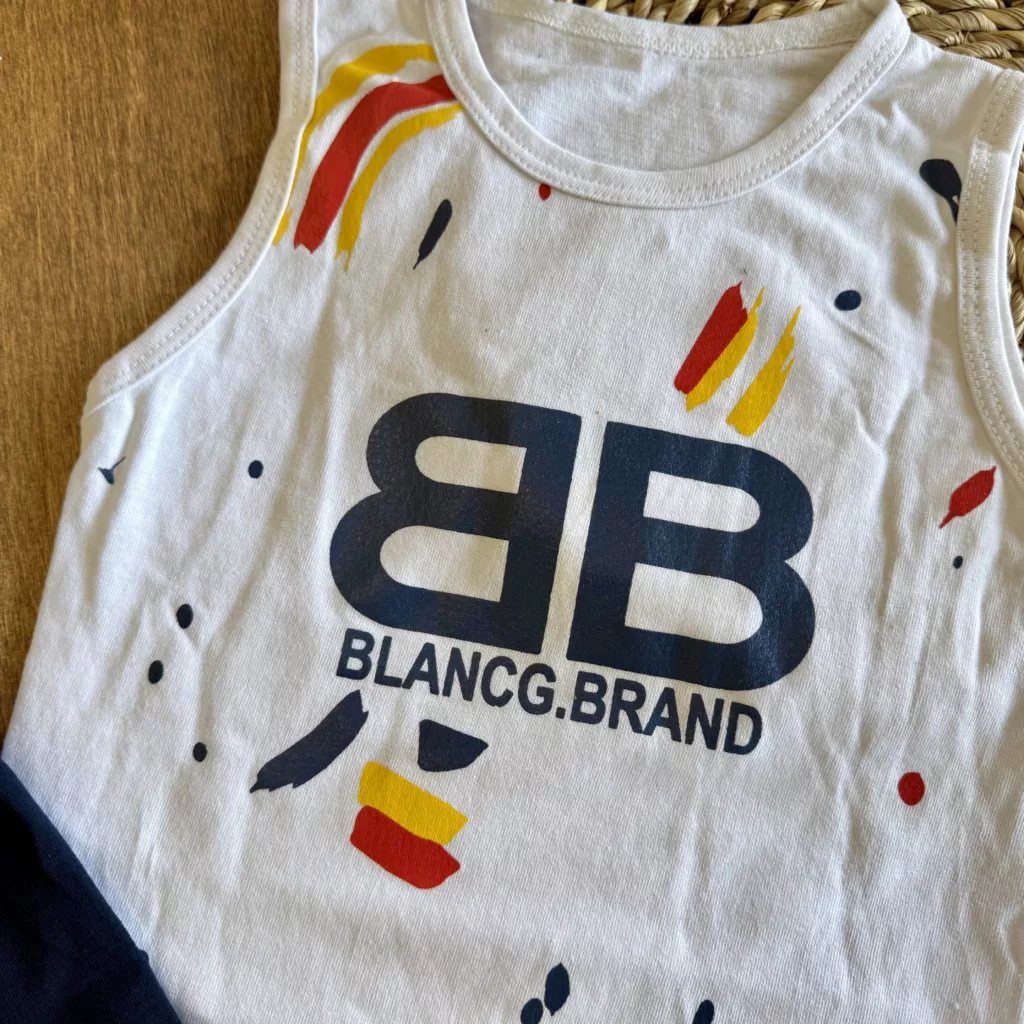 تاپ شلوارک BB Blancg سایز 35 تا 45 کد 6638