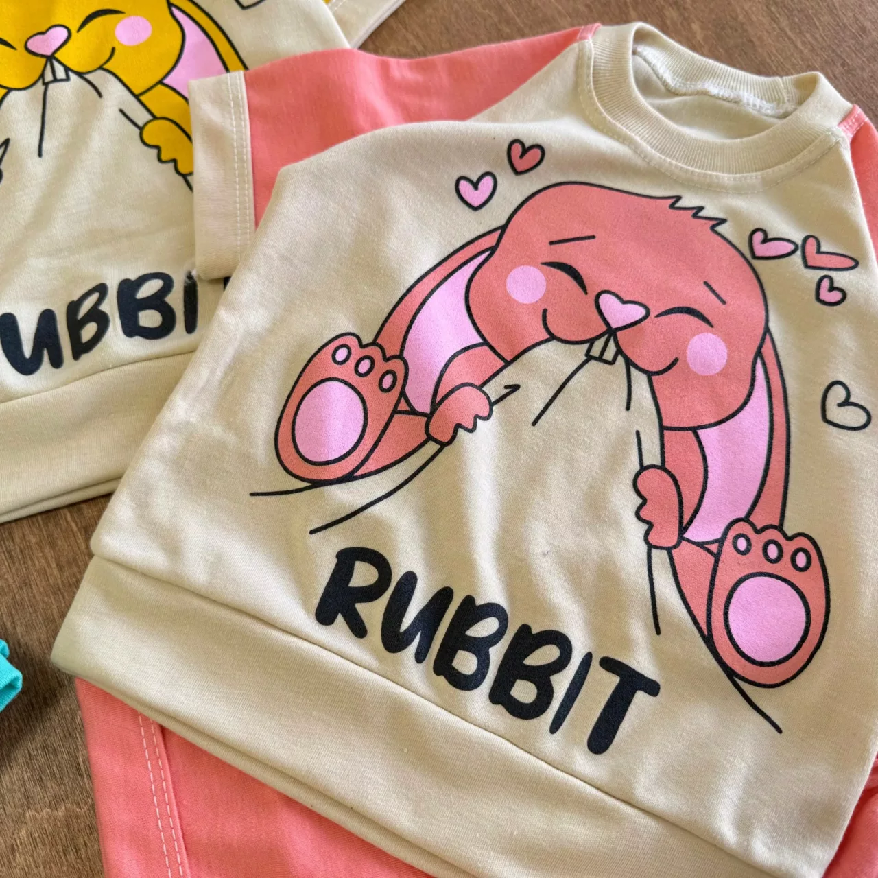 تیشرت شلوارک خرگوش لوس Rabbit کد 6574