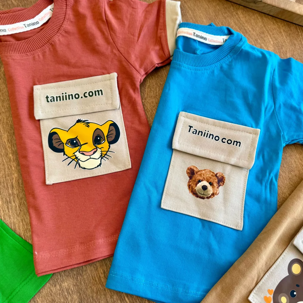 تیشرت شلوارک جیب دار TANINO BEARS کد 6565