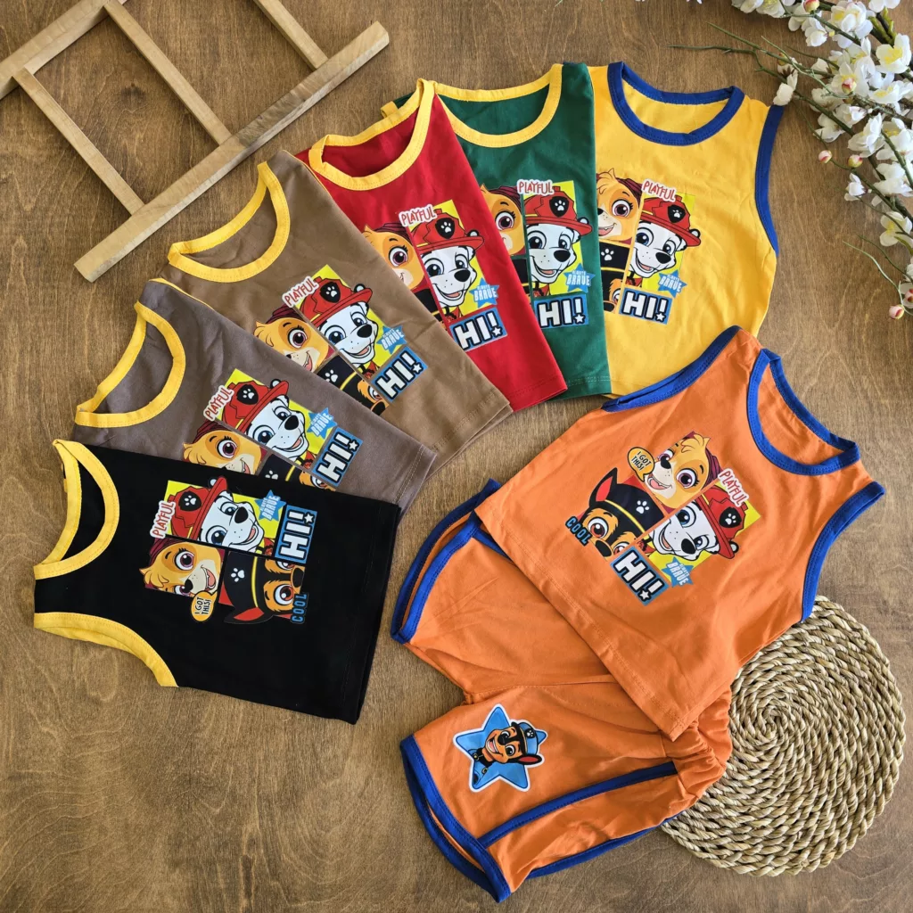 تاپ شلوارک سگهای نگهبان Playful کد 6762