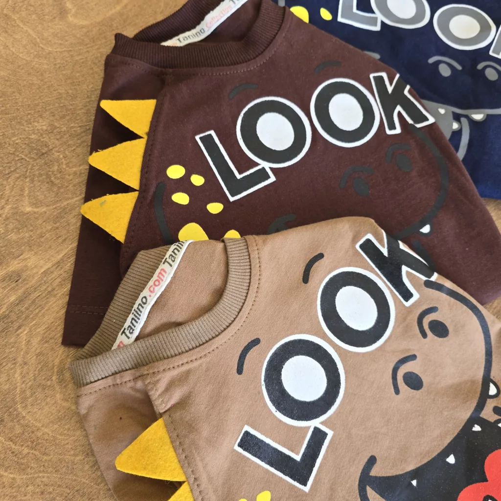 تیشرت شلوارک اژدها Look سایز 35 تا 45 کد 6760