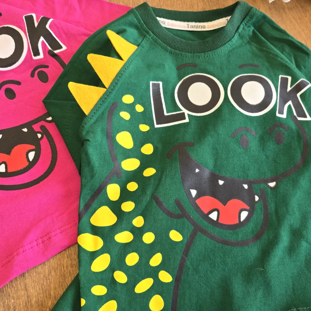 تیشرت شلوارک اژدها Look سایز 35 تا 45 کد 6760