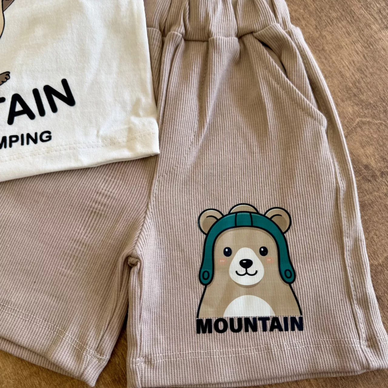 تاپ شلوارک خرس Go Camping سایز 35 تا 45 کد 6710