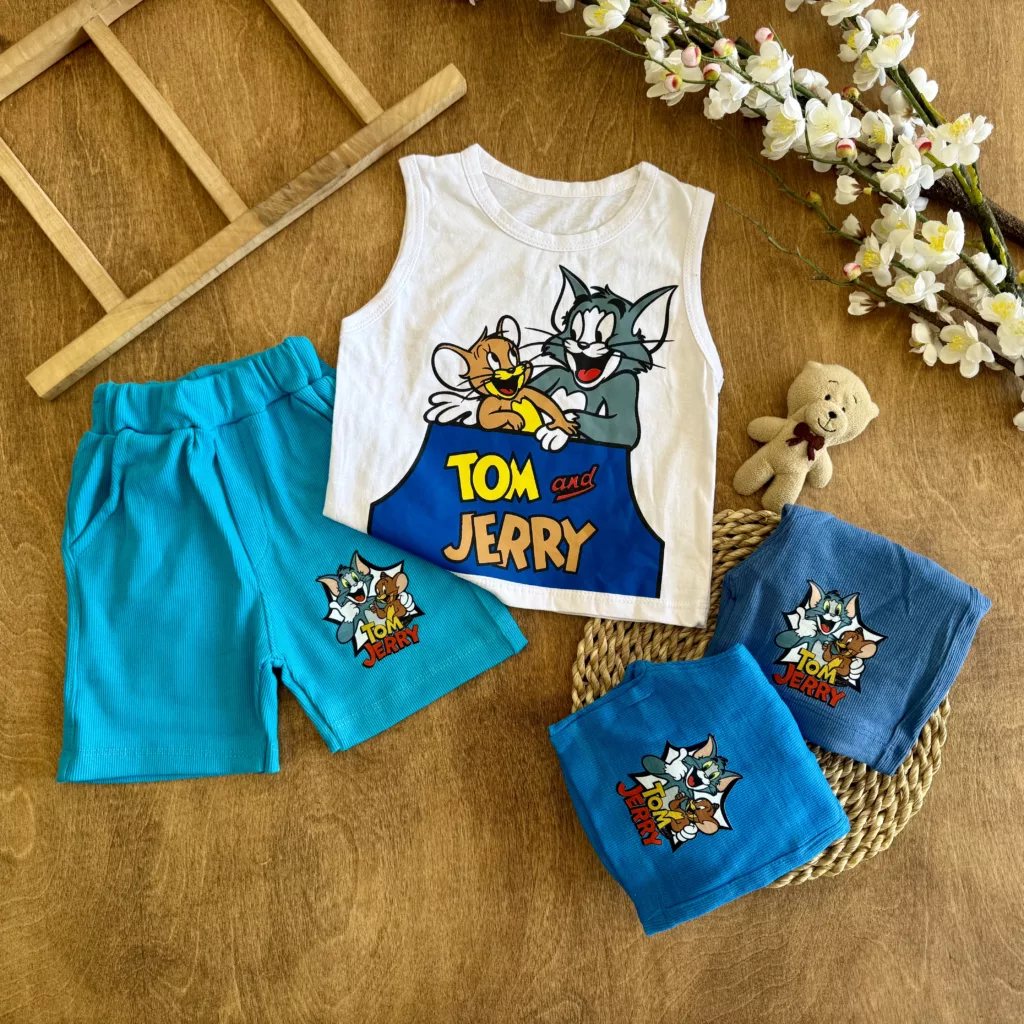 تاپ شلوارک تام و جری TOM AND JERRY کد 6725