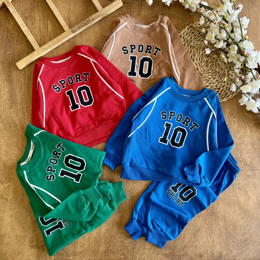 بلوز شلوار Sport 10 سایز 35،40 کد 6826