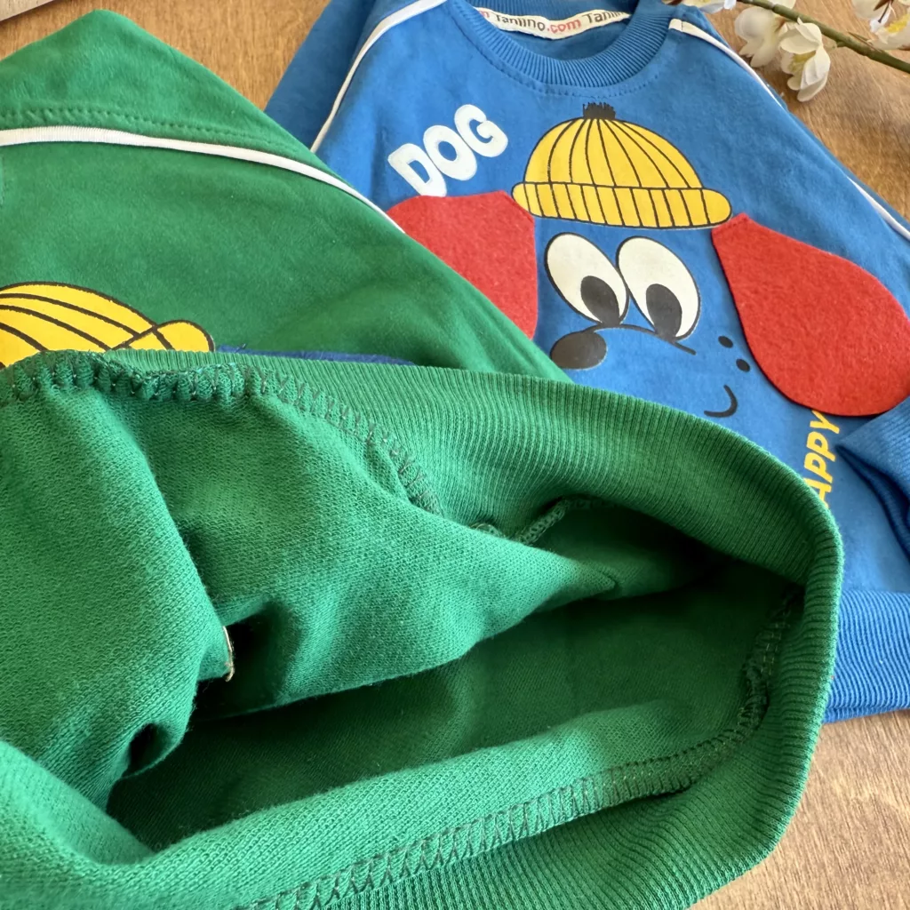 بلوز شلوار هاپو کلاهدار گوش برجسته HAPPY HOP کد 6853