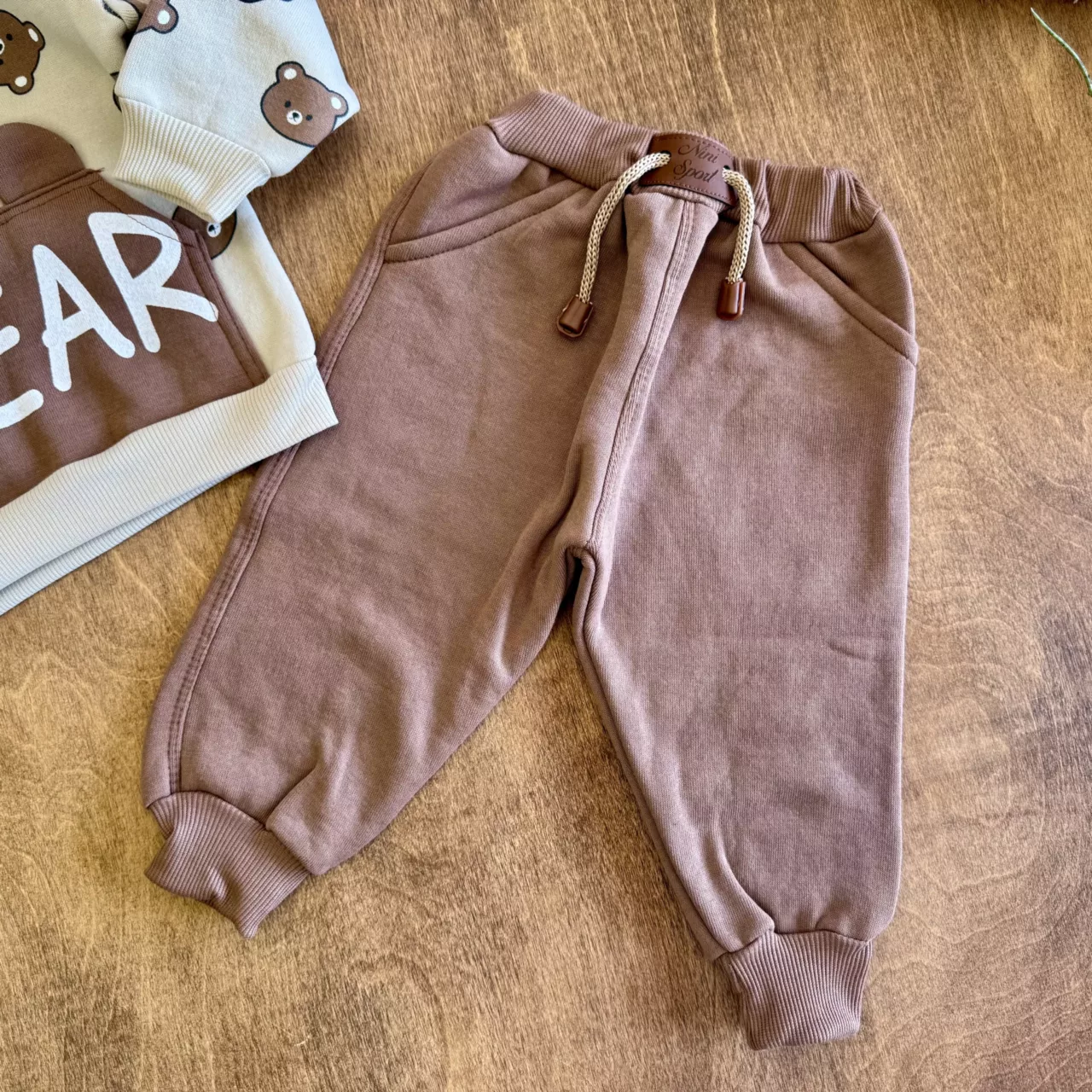 هودی شلوار توکرکی خرس Bear کد 3794