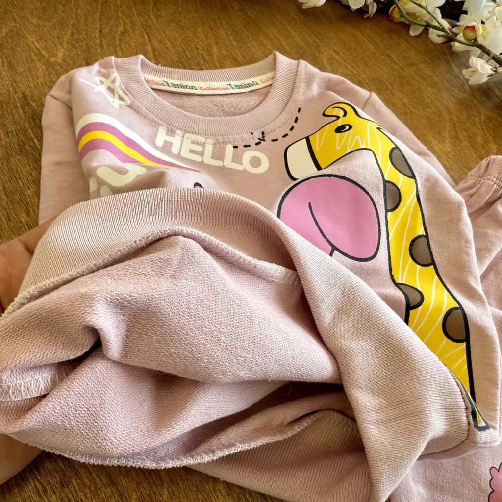 بلوز شلوار زرافه خرگوش Hello Cute کد 6844