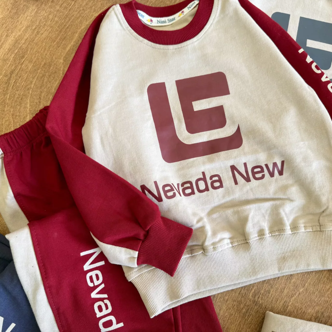 بلوز شلوار طرح Nevada New سایز 35 تا 45 کد 6856