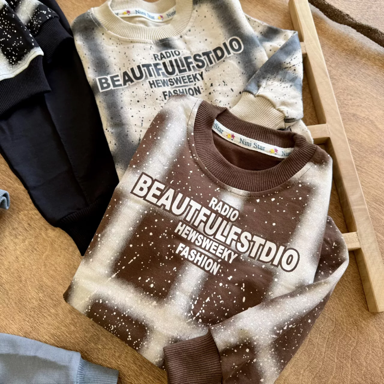 بلوز شلوار آبرنگی beautiful (NS) سایز 35 تا 45 کد 6861