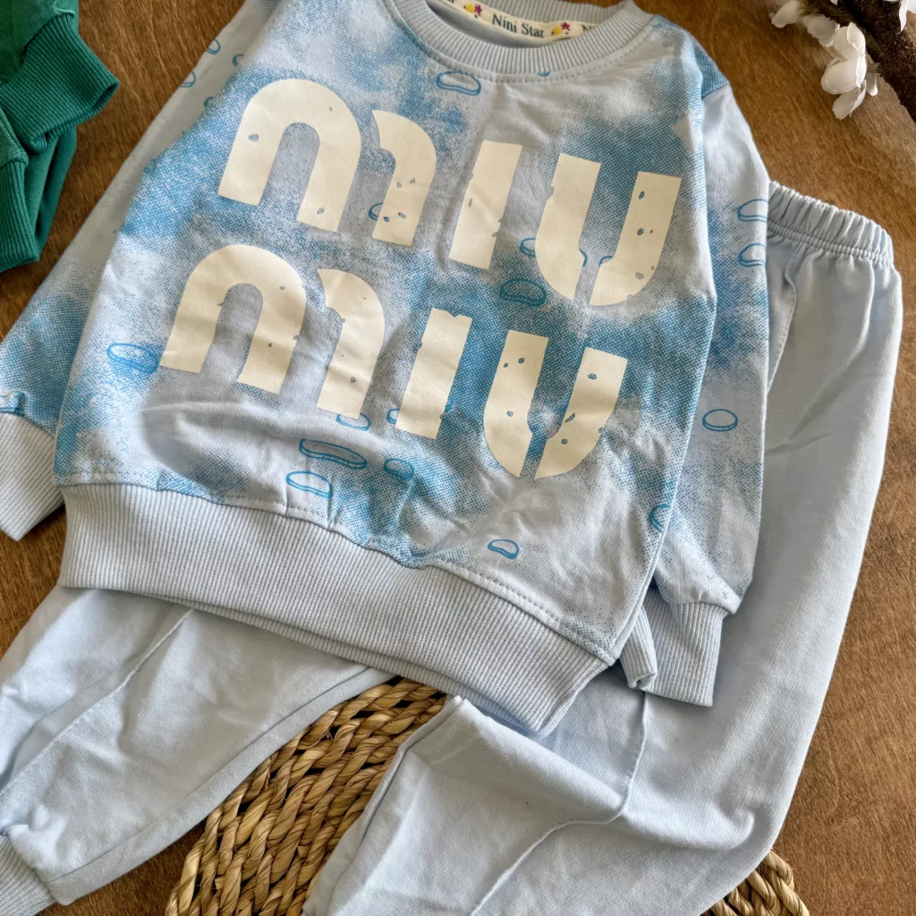 بلوز شلوار miu miu (NS) سایز 35 تا 45 کد 6860