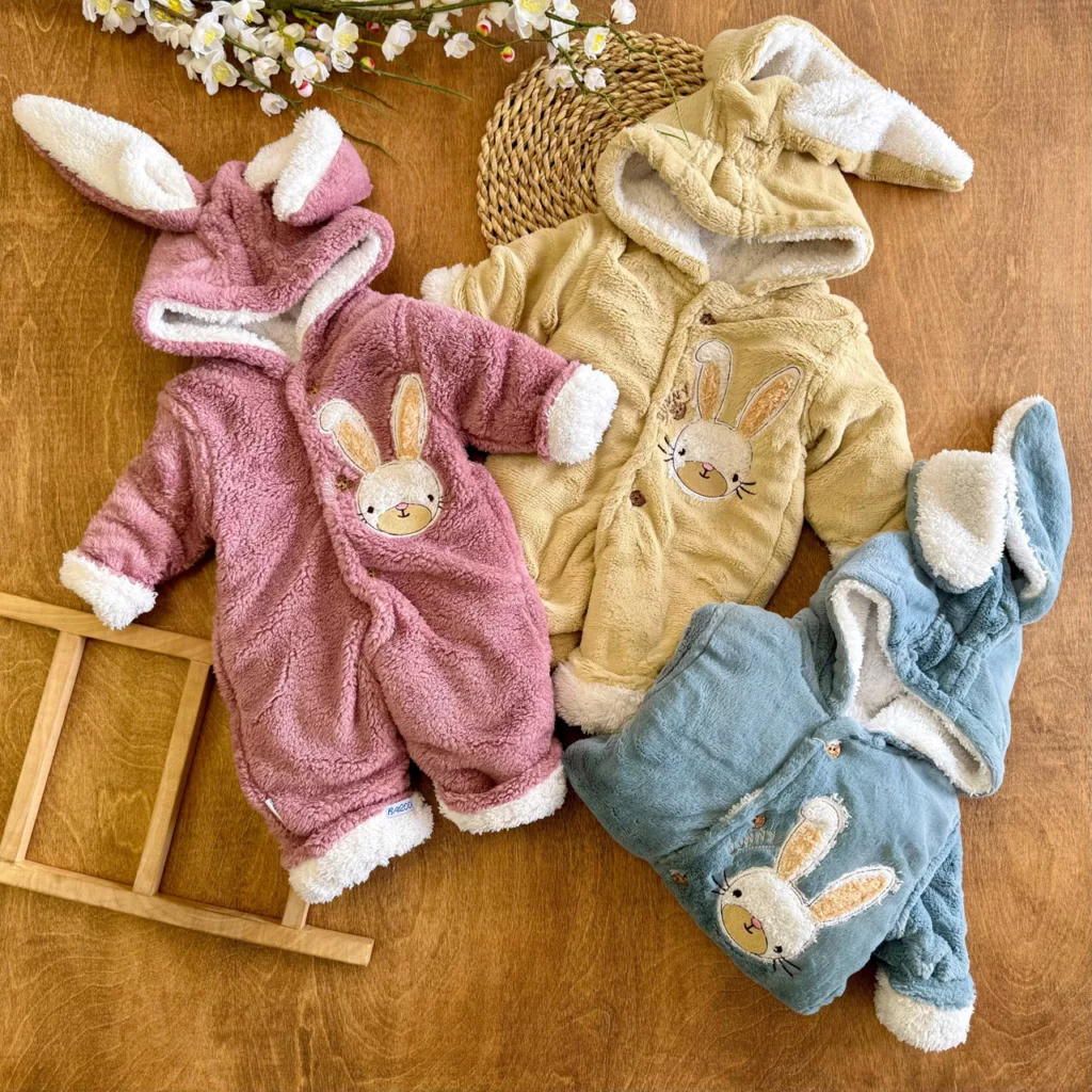 سرهمی مخمل خرگوش Bunny سایز 1،2  کد 6931