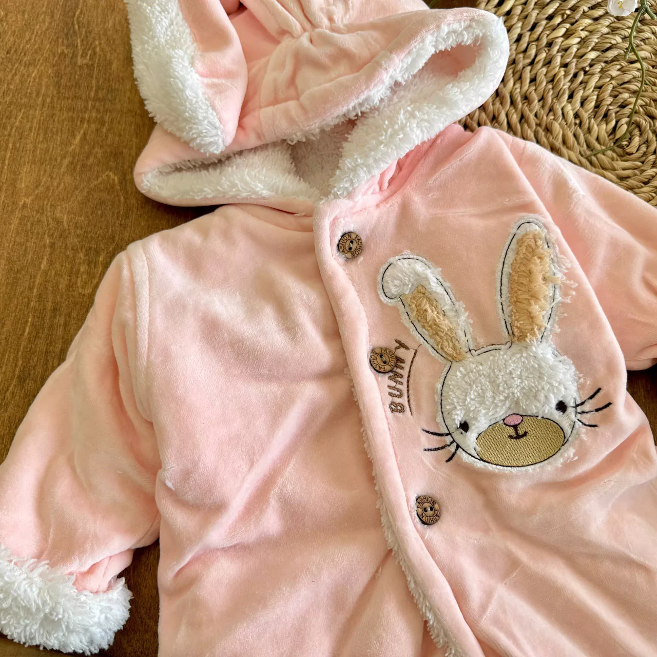 سرهمی مخمل خرگوش Bunny سایز 1،2 کد 6931