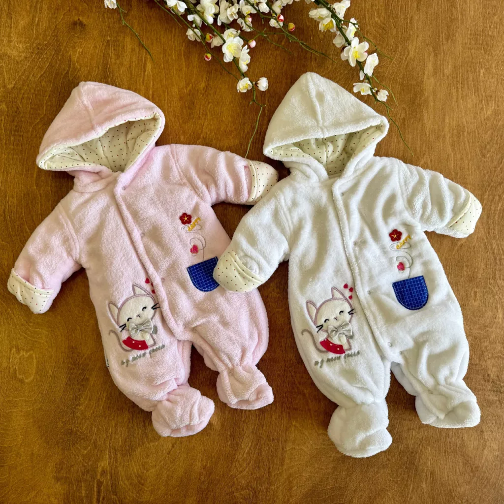 سرهمی مخمل گربه پاپیونی چهارخونه سایز 1،2 کد 6929