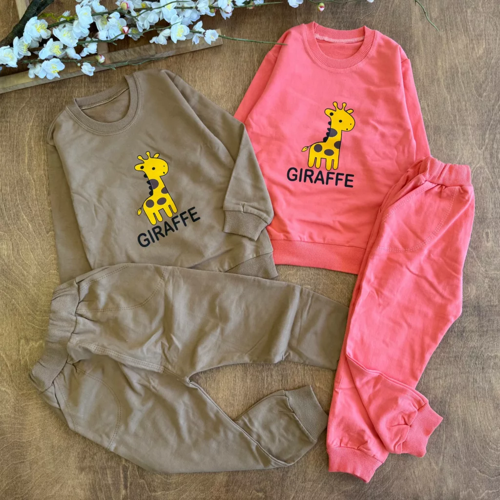 بلوز شلوار زرافه Giraffe سایز 40،45 کد 6911