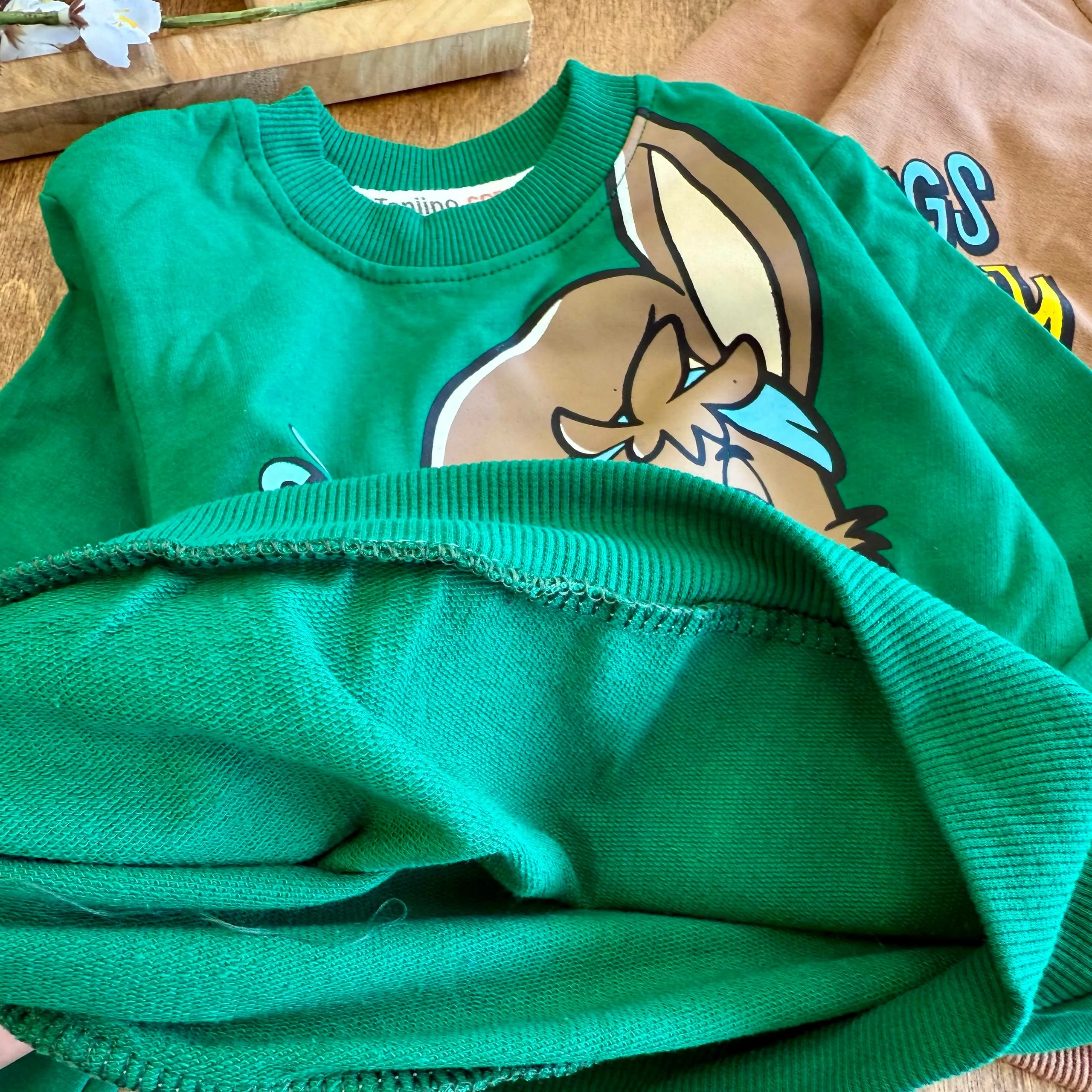 بلوز شلوار خرگوش و نوشیدنی Bunny سایز 35 تا 50 کد 6916