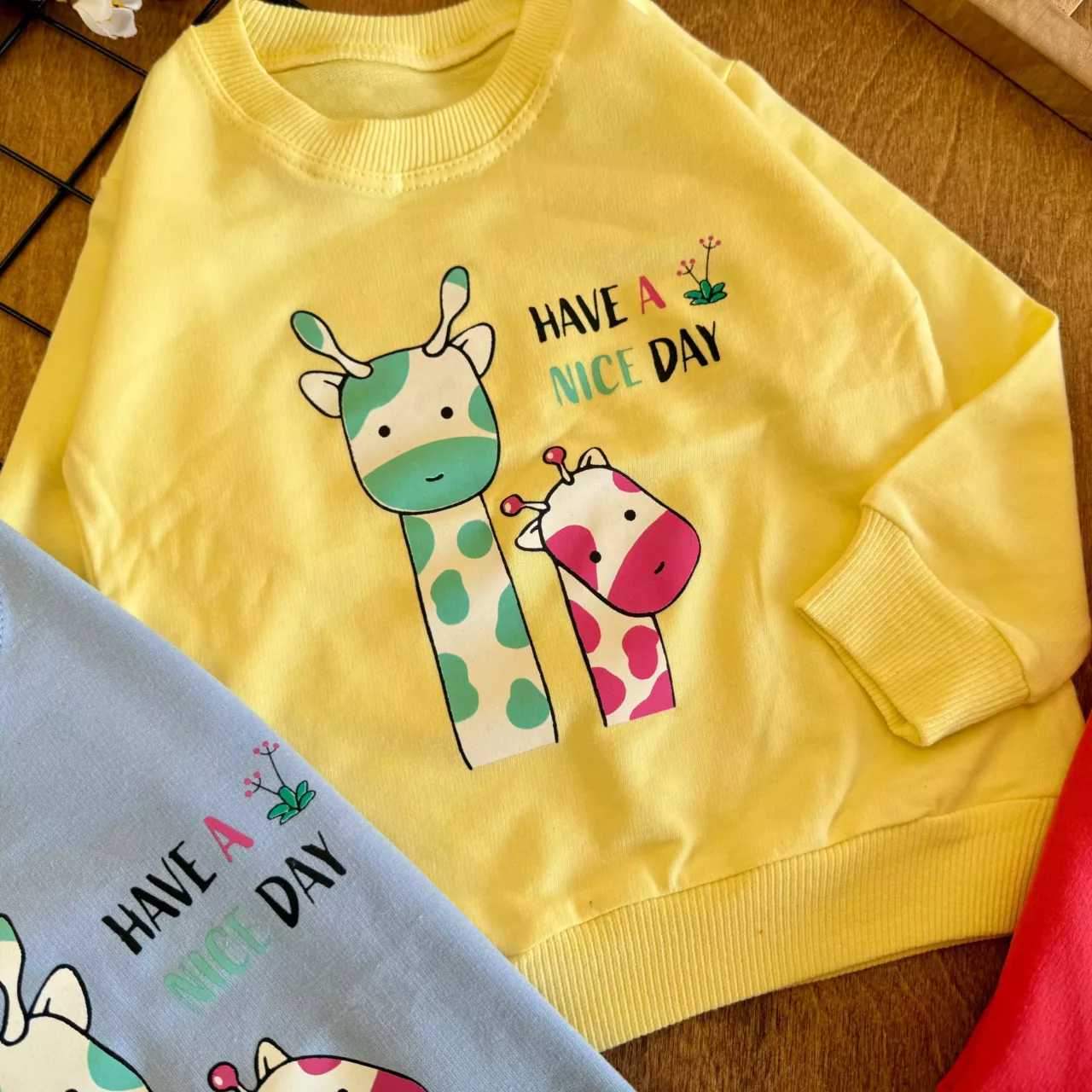 بلوز تک دو زرافه NICE DAY سایز 35 تا 45 کد 6895