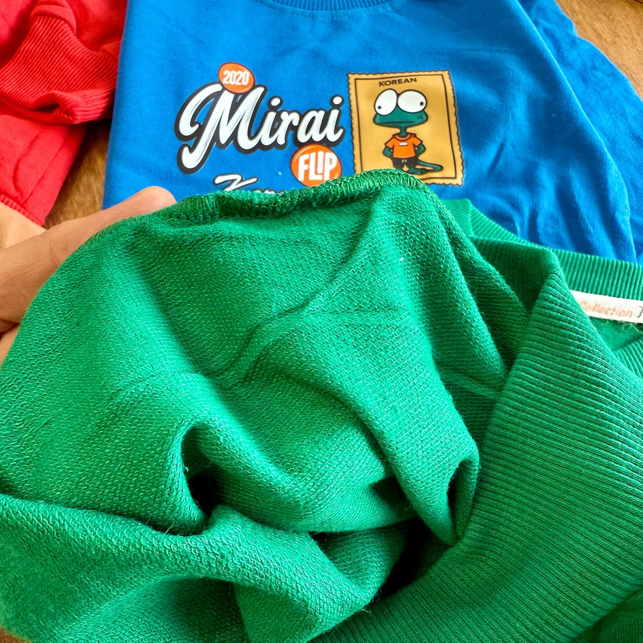 بلوز شلوار مارمولک و قاب Mirai سایز 35،40 کد 7076