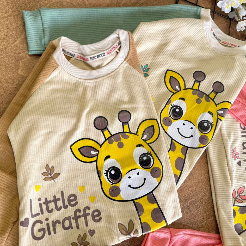 بلوز شلوار کبریتی زرافه Giraffe کد 7134
