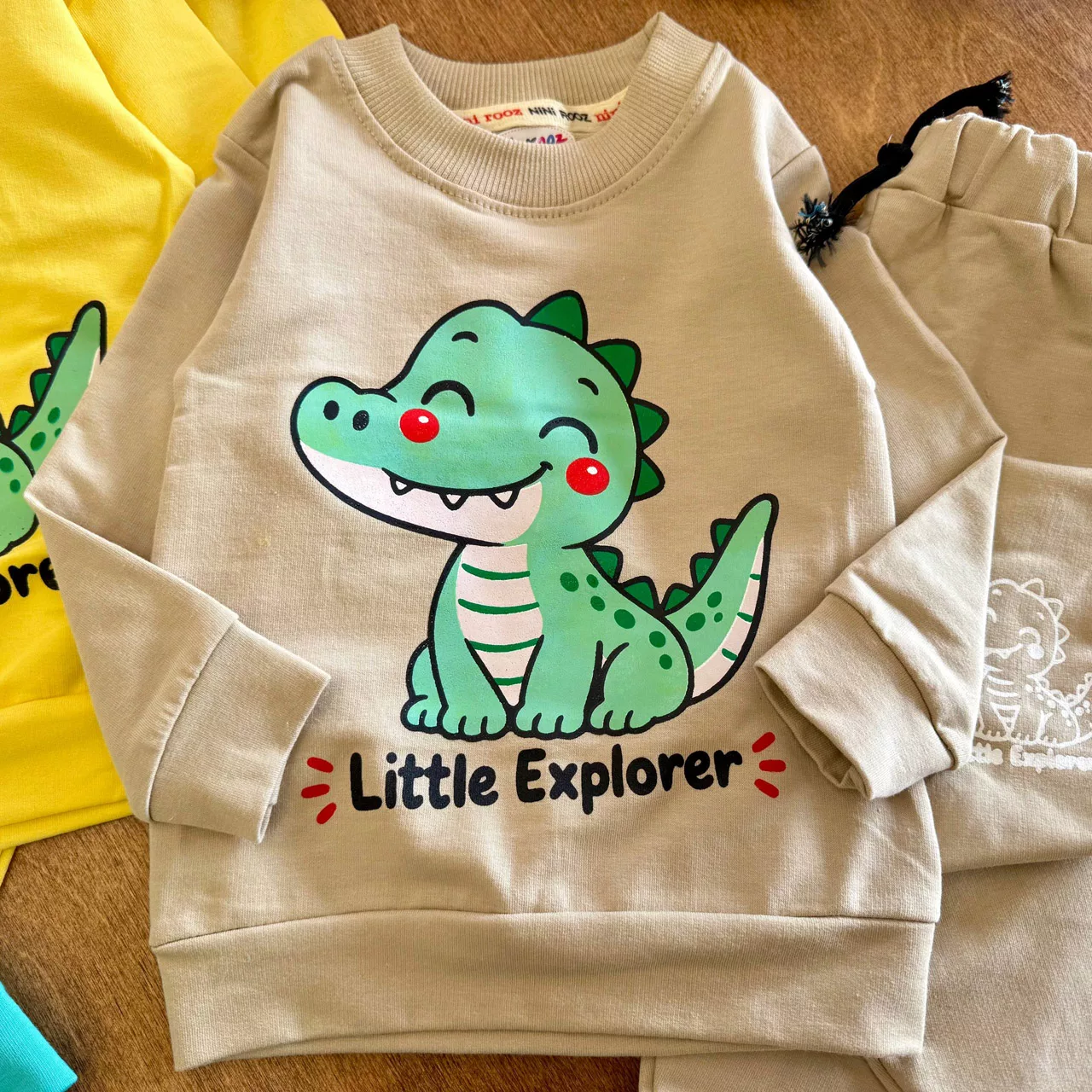 بلوز شلوار تمساح Little Explorer کد 7121