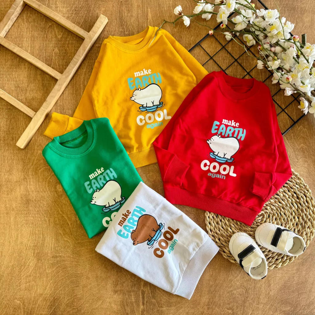 بلوز تک خرس قطبی Cool سایز 35 تا 45 کد 7106