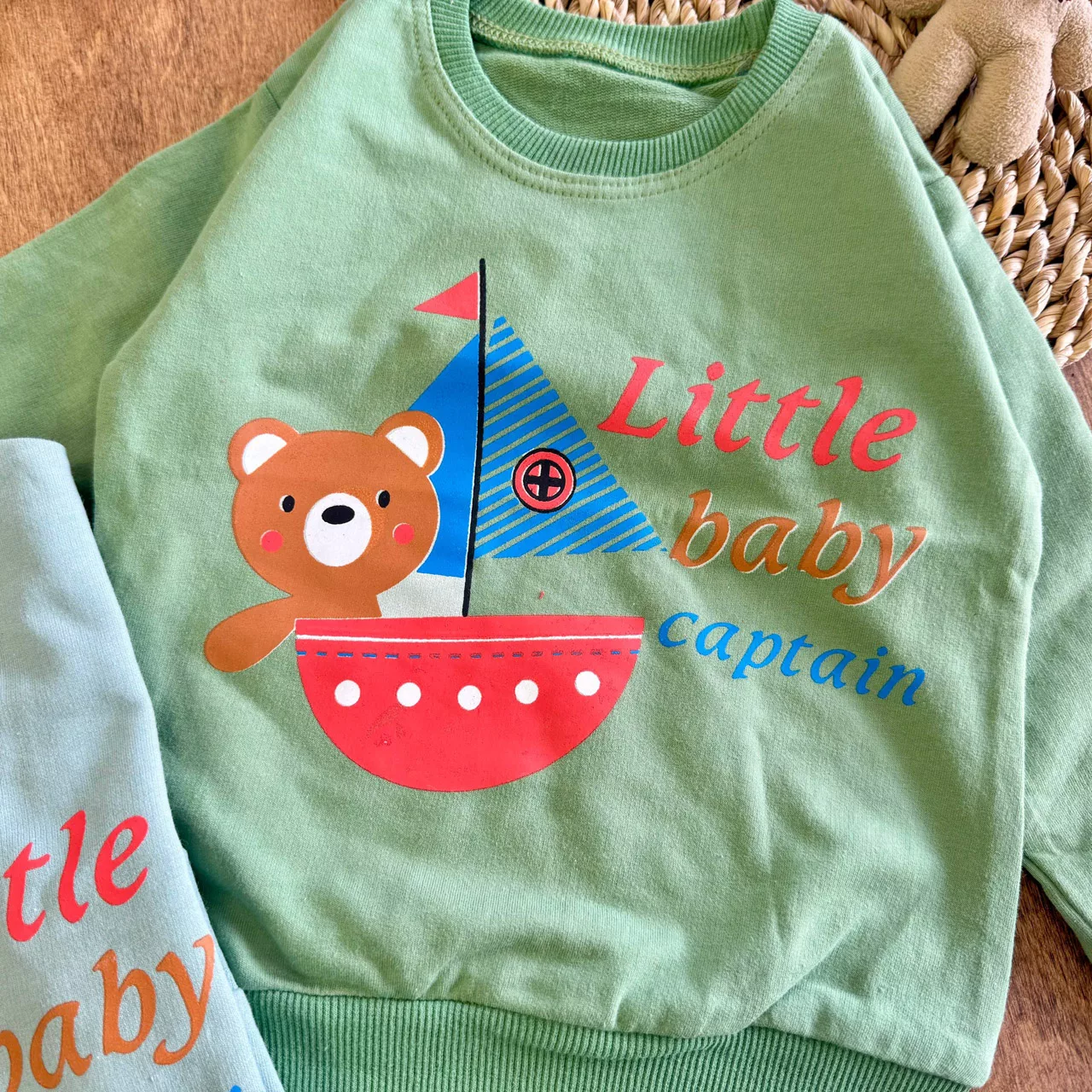 بلوز تک خرس قایق Baby Captain سایز 35 تا 45 کد 7105