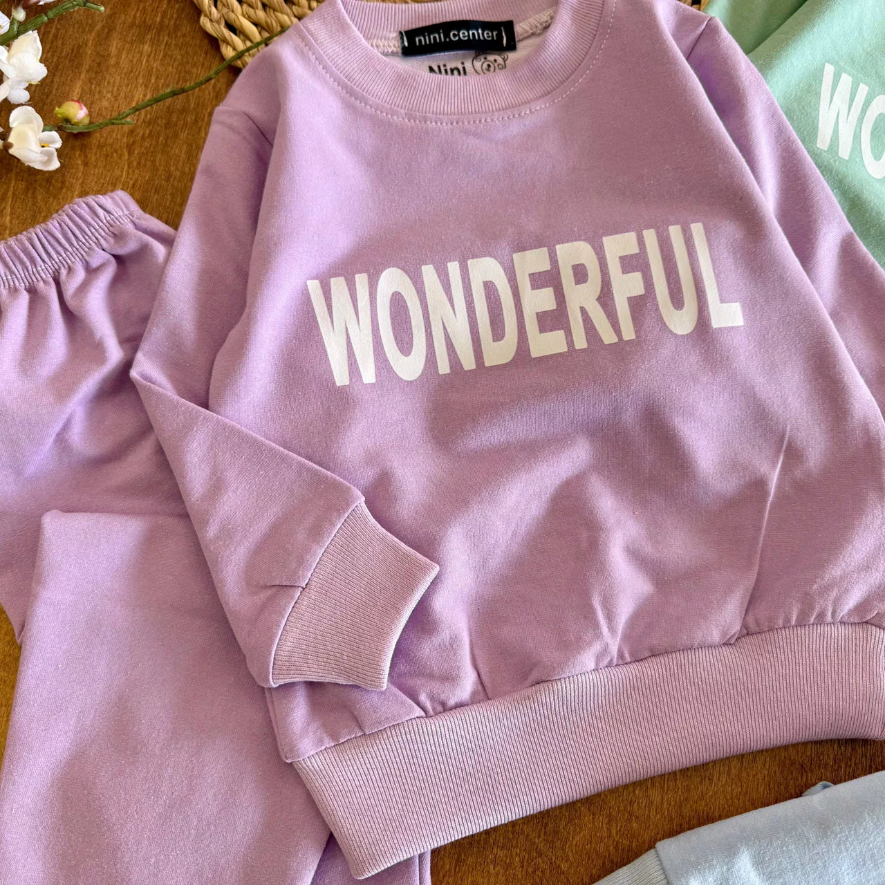 بلوز شلوار Wonderful سایز 35 تا 45 کد 7127