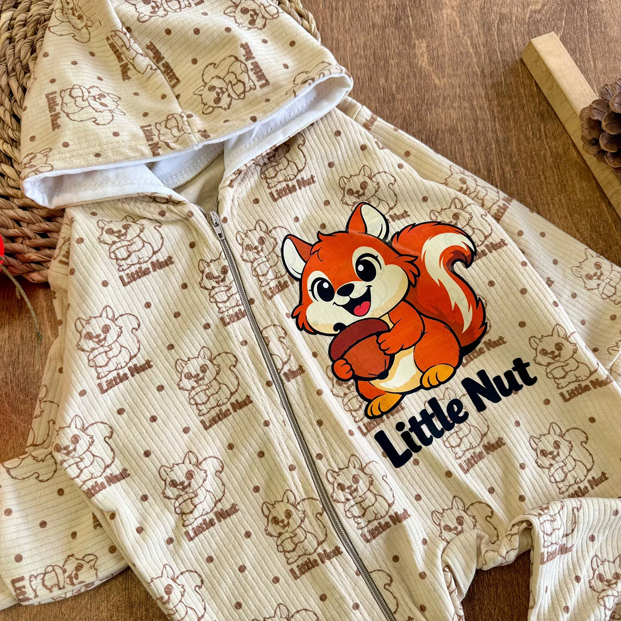سرهمی کبریتی سنجاب و بلوط Little Nut کد 7140