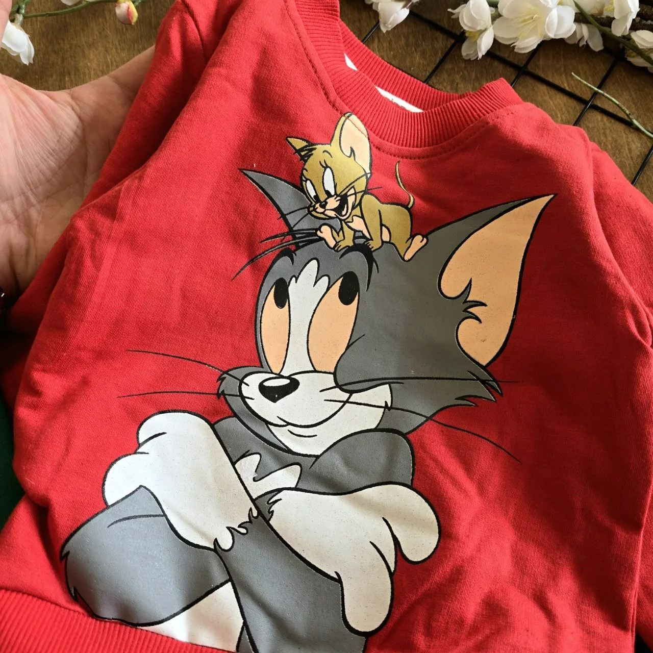 بلوز شلوار تام و جری سایز 35 تا 45 کد 7096